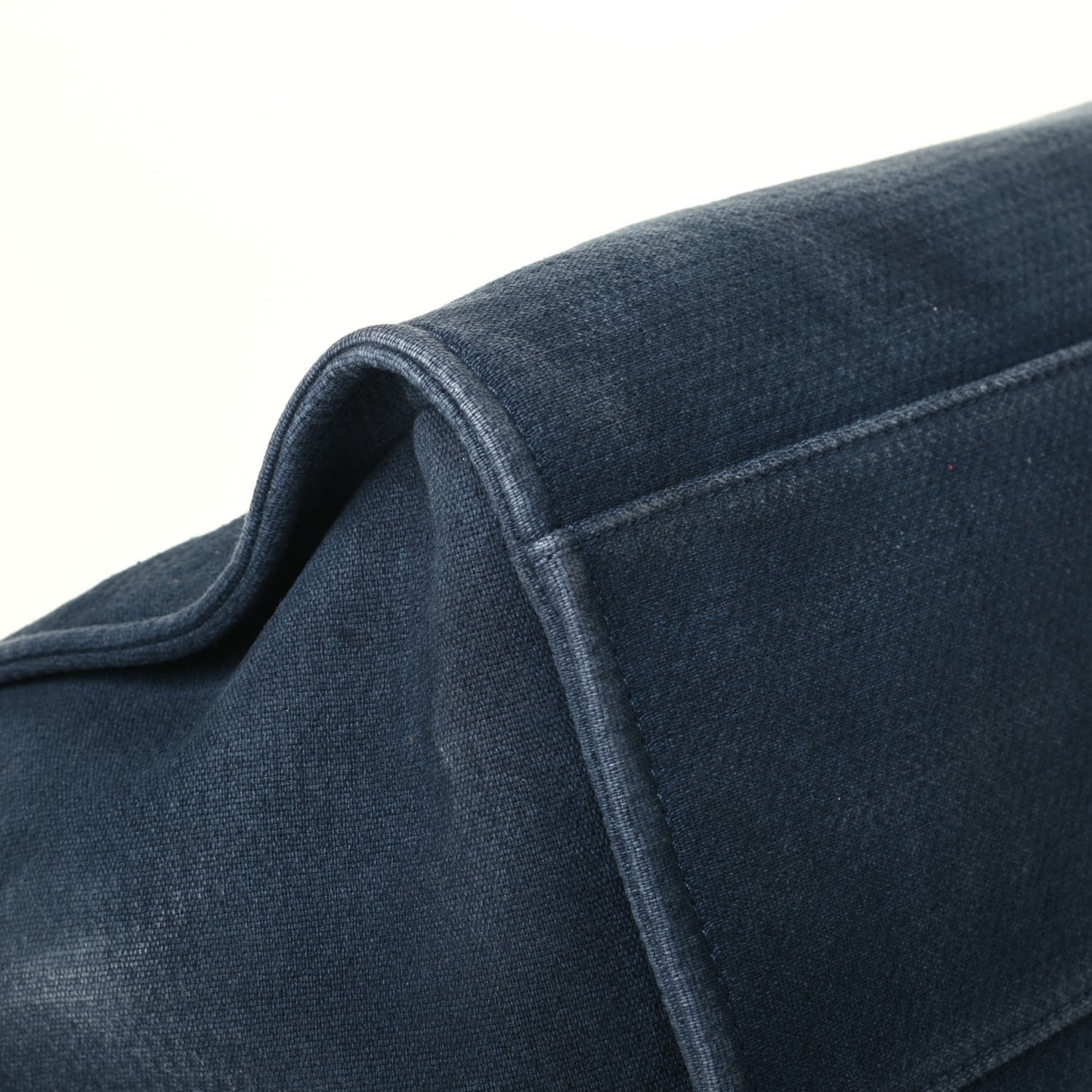 Canvas Medium Deauville Tote Dark Blue
