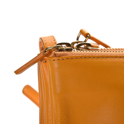 Celine Lambskin Large Trio Crossbody Sunflower 8 of 8