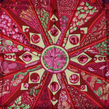 Hermes Silk Aux Pays Des Epices Scarf 90 1 of 5