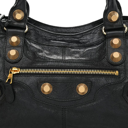 Balenciaga Agneau Giant 21 Gold Hardware Part Time Black 9 of 13