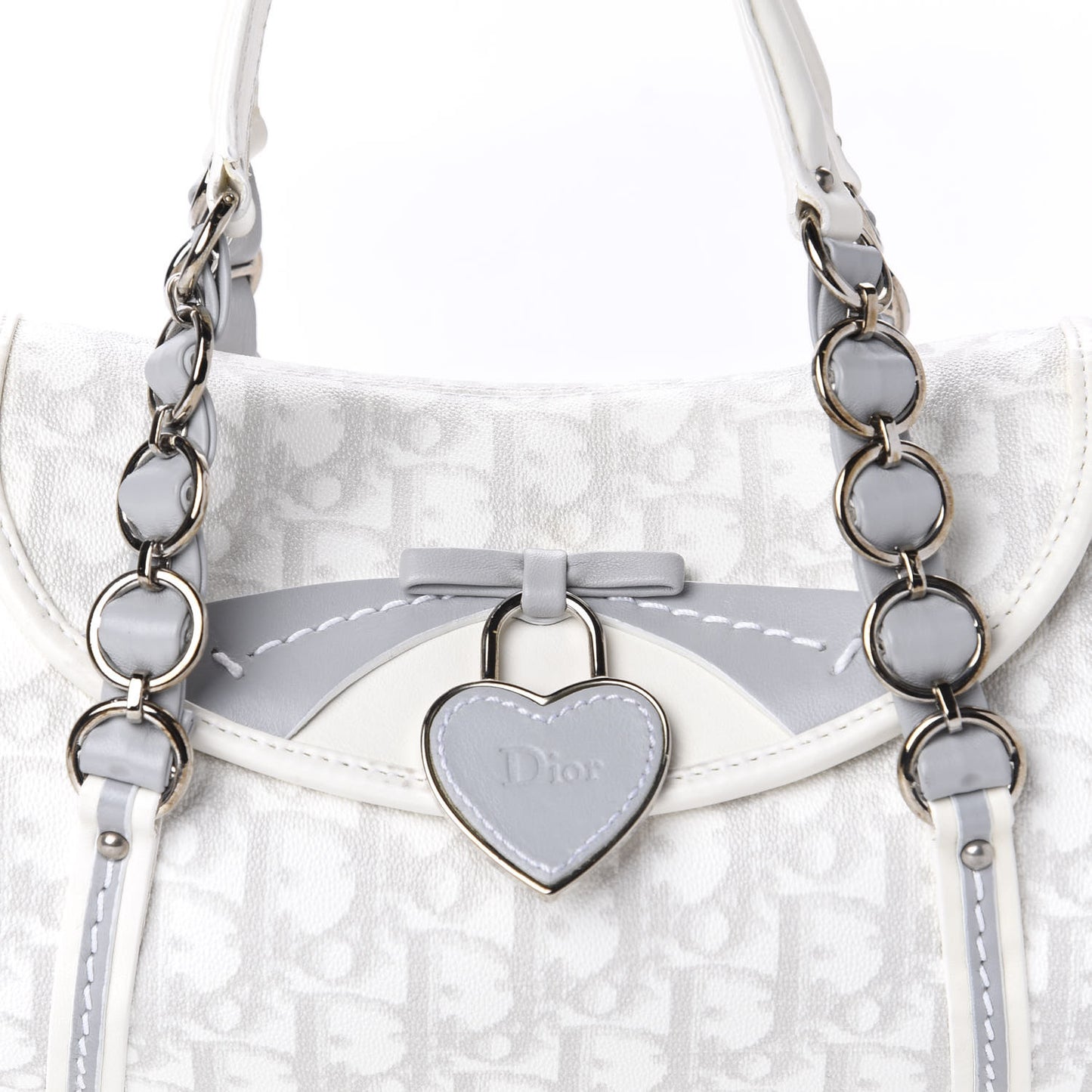 Monogram Romantique Trotter Bag Grey