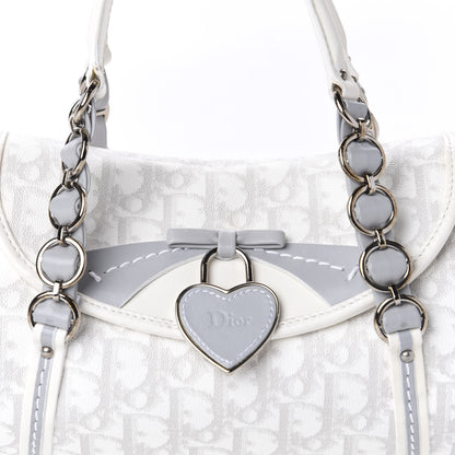 Christian Dior Monogram Romantique Trotter Bag Grey 10 of 10