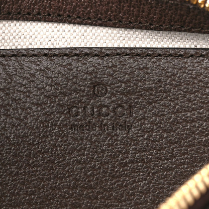 Gucci GG Supreme Monogram Textured Dollar Calfskin Web Small Ophidia GG Handbag Beige Ebony New Acero 7 of 11