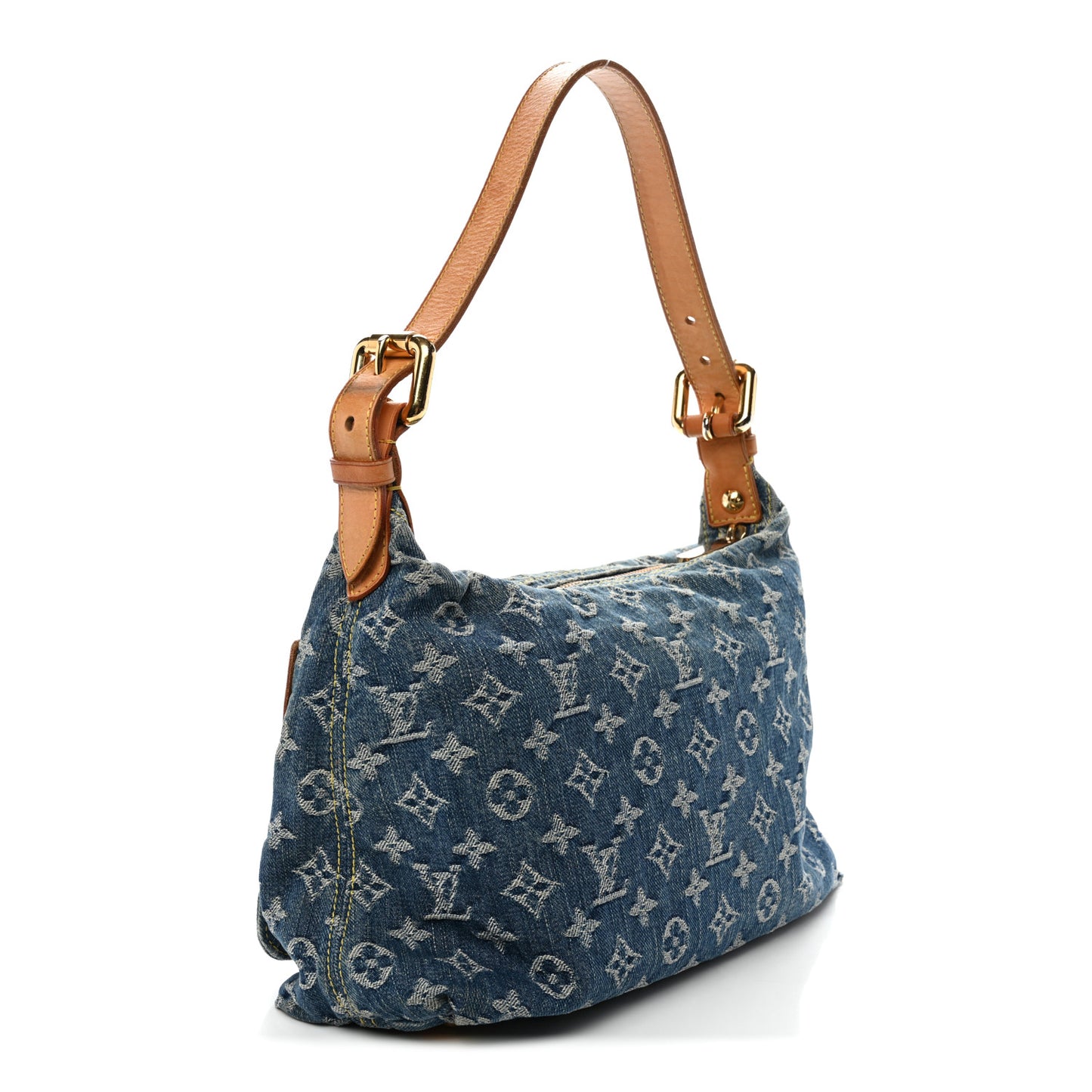 Monogram Denim Baggy PM Blue