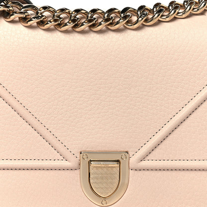 Christian Dior Grained Calfskin Small Diorama Flap Bag Pink 7 of 11