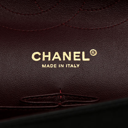 Chanel Lambskin Quilted Jumbo Double Flap Black 6 of 10