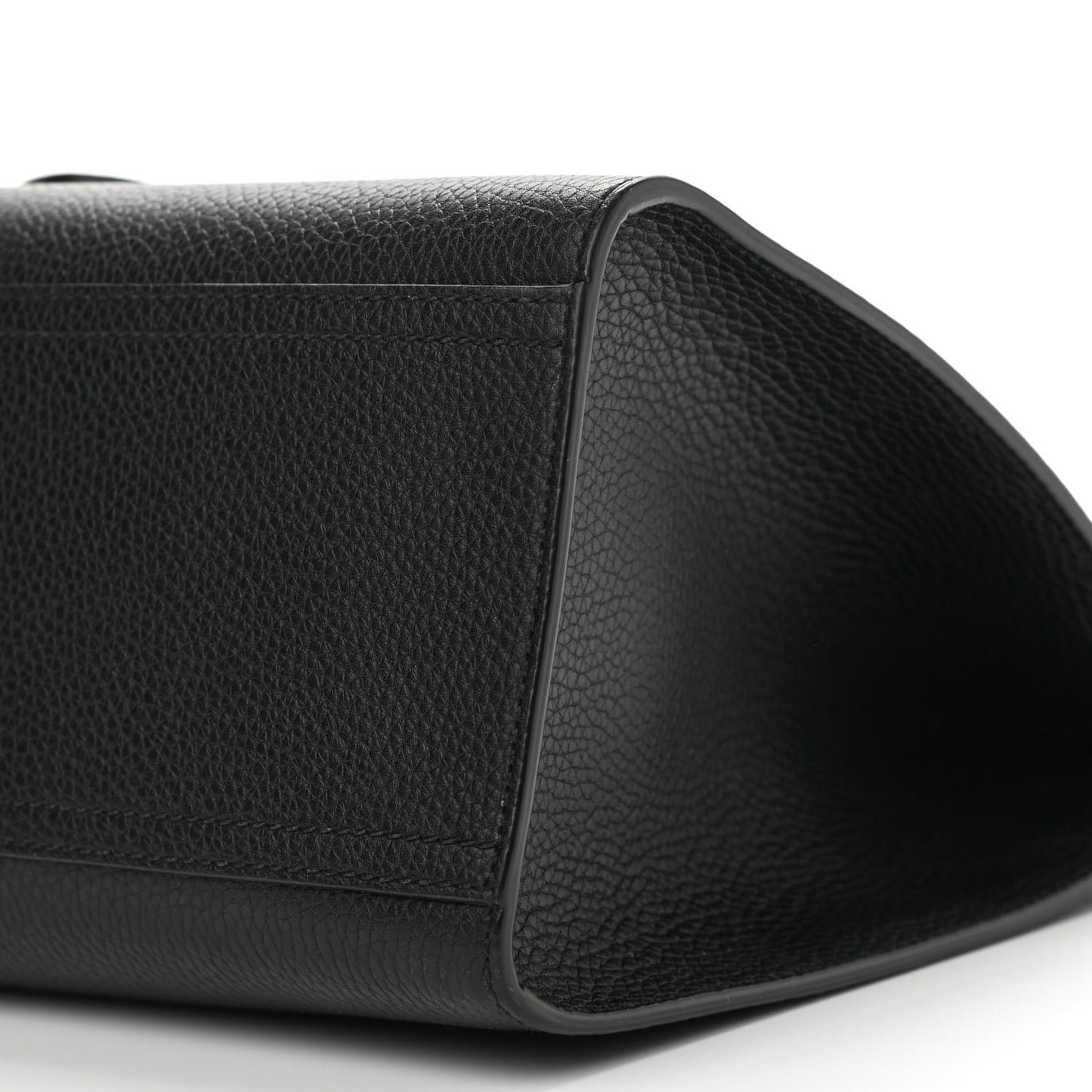 Calfskin Small GG Marmont Top Handle Bag Black