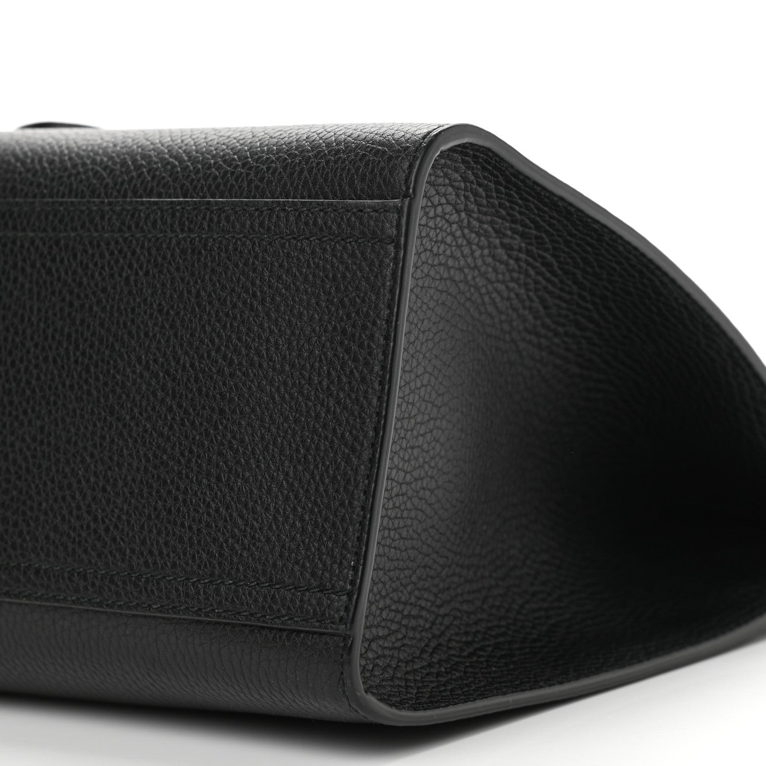 Gucci Calfskin Small GG Marmont Top Handle Bag Black 10 of 11