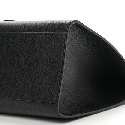 Gucci Calfskin Small GG Marmont Top Handle Bag Black 10 of 11