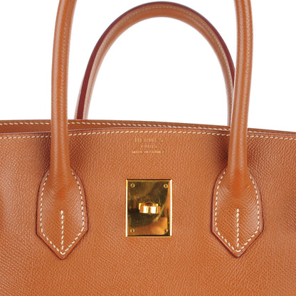 Hermes Courchevel Birkin 35 Gold 10 of 21