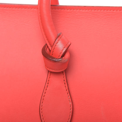 Celine Smooth Calfskin Mini Tie Knot Tote Alizarin 17 of 17