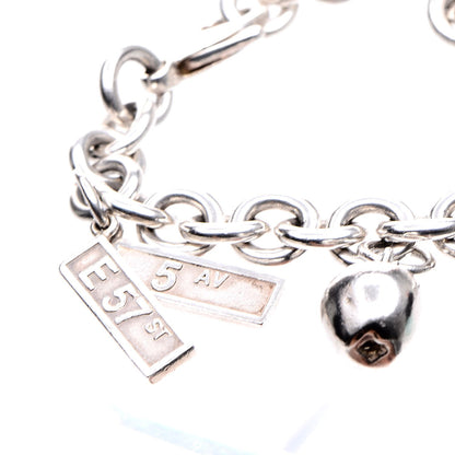 Tiffany Sterling Silver New York Manhattan Charm Bracelet 4 of 6