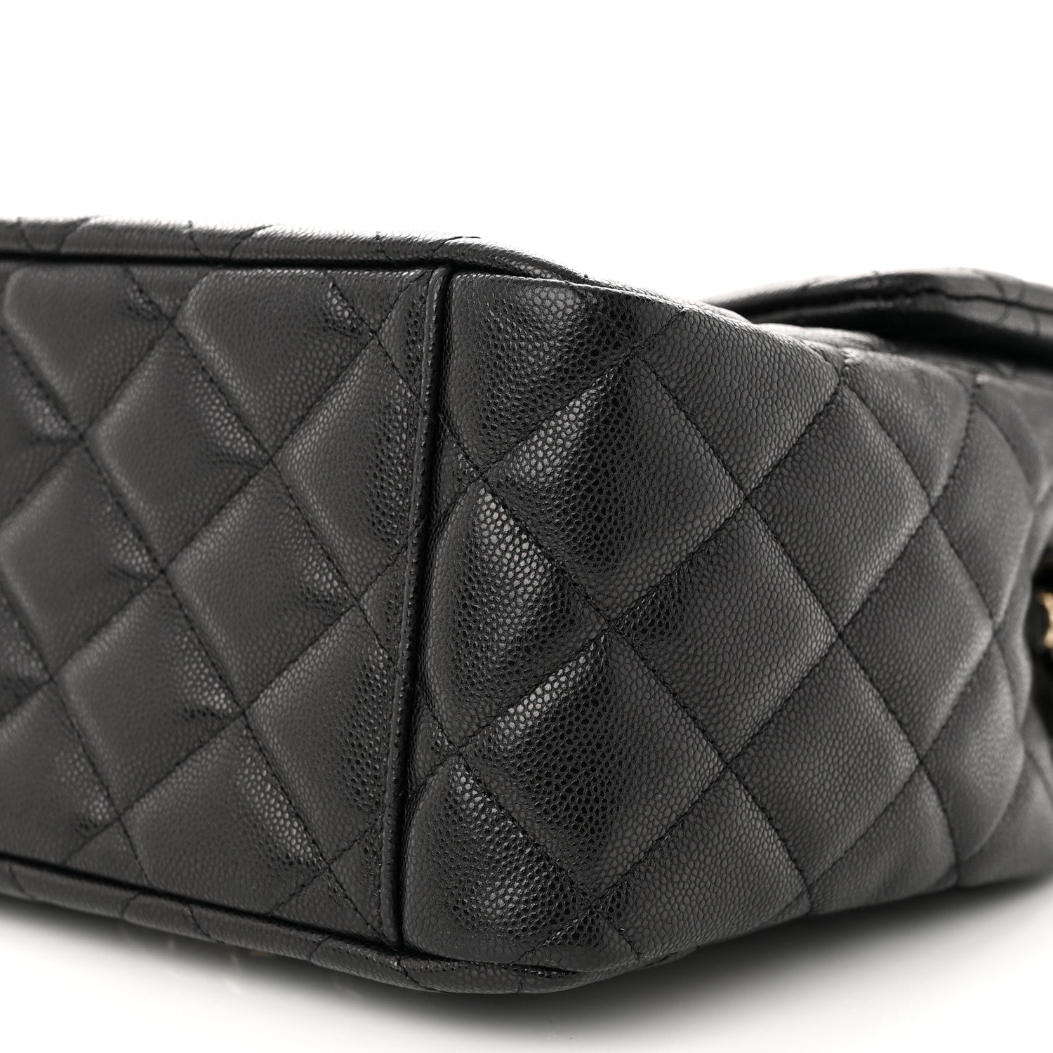 Chanel Caviar Quilted Small XXL Travel Flap Bag Black 10 of 11
