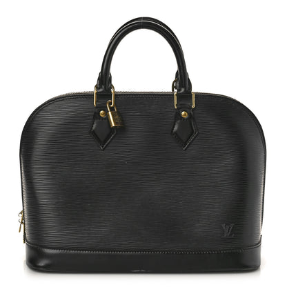 Louis Vuitton Epi Alma PM Black 1 of 9