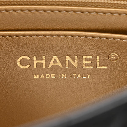 Chanel Lambskin Quilted Mini Pearl Crush Flap Black 7 of 12
