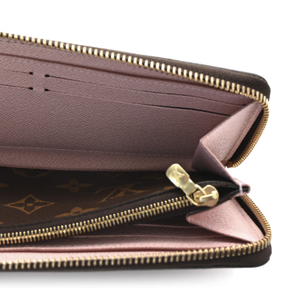 Louis Vuitton Monogram Clemence Wallet Rose Ballerine 5 of 6