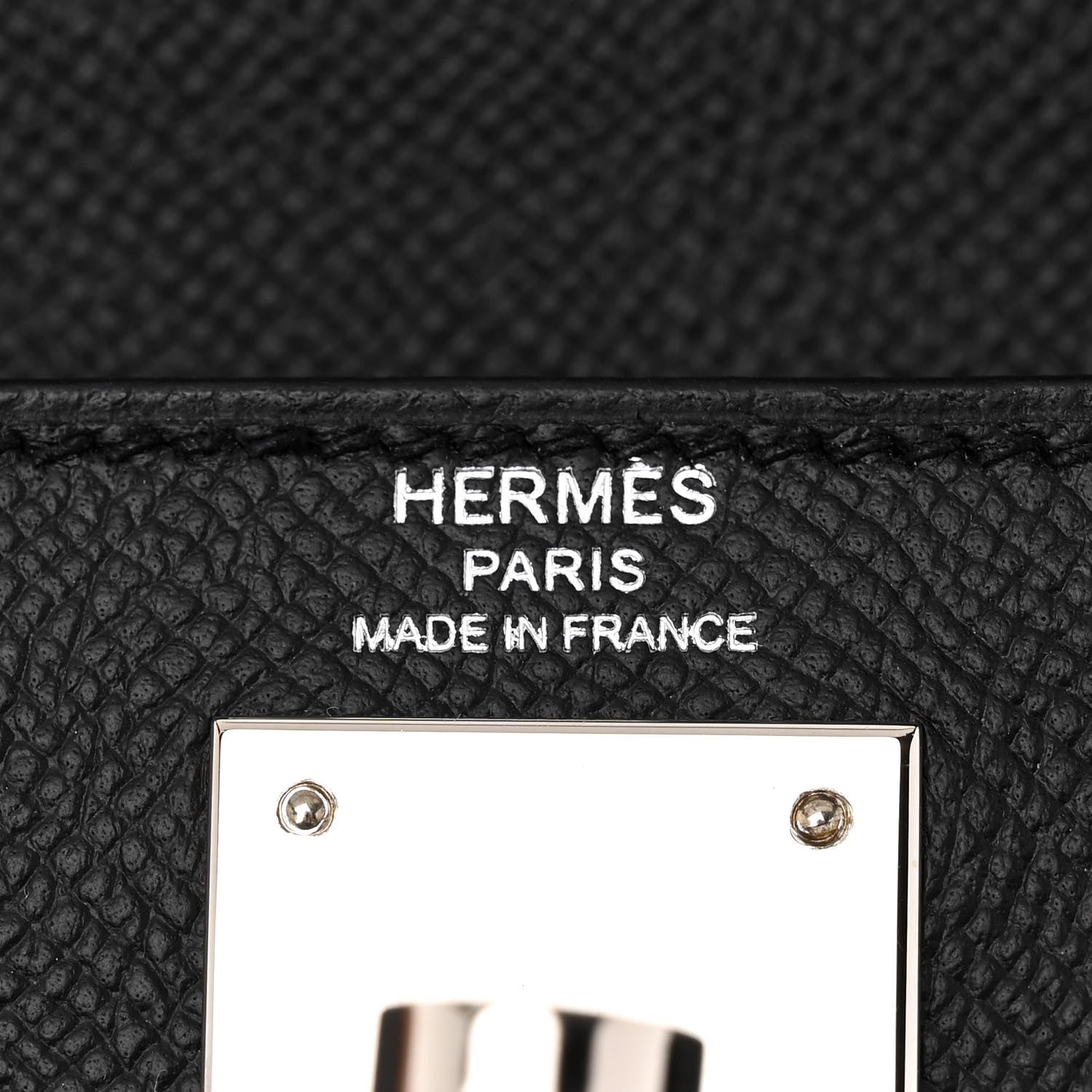 Hermes Epsom Kelly Sellier 28 Black 6 of 11