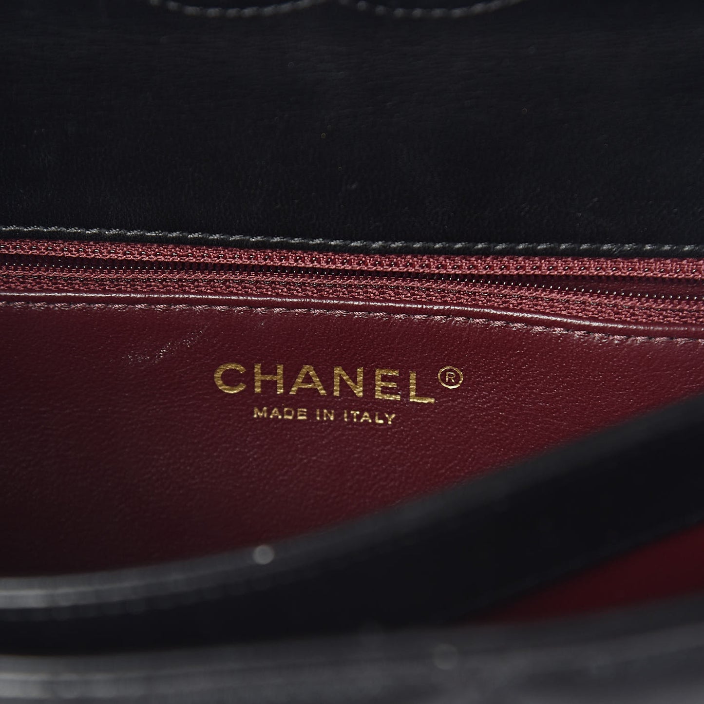 Lambskin Quilted Medium Trendy CC Flap Black