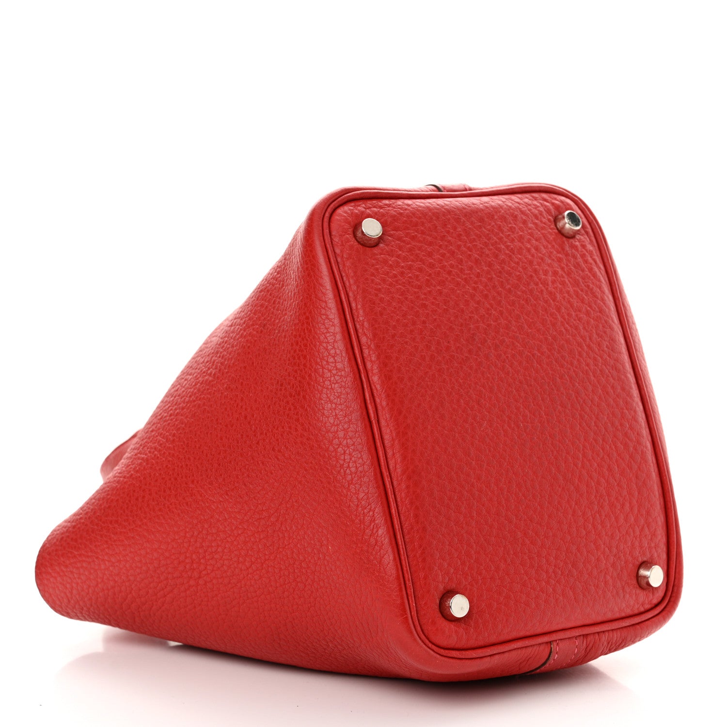 Hermes Taurillon Clemence Picotin 18 PM Rouge Vif 4 of 12