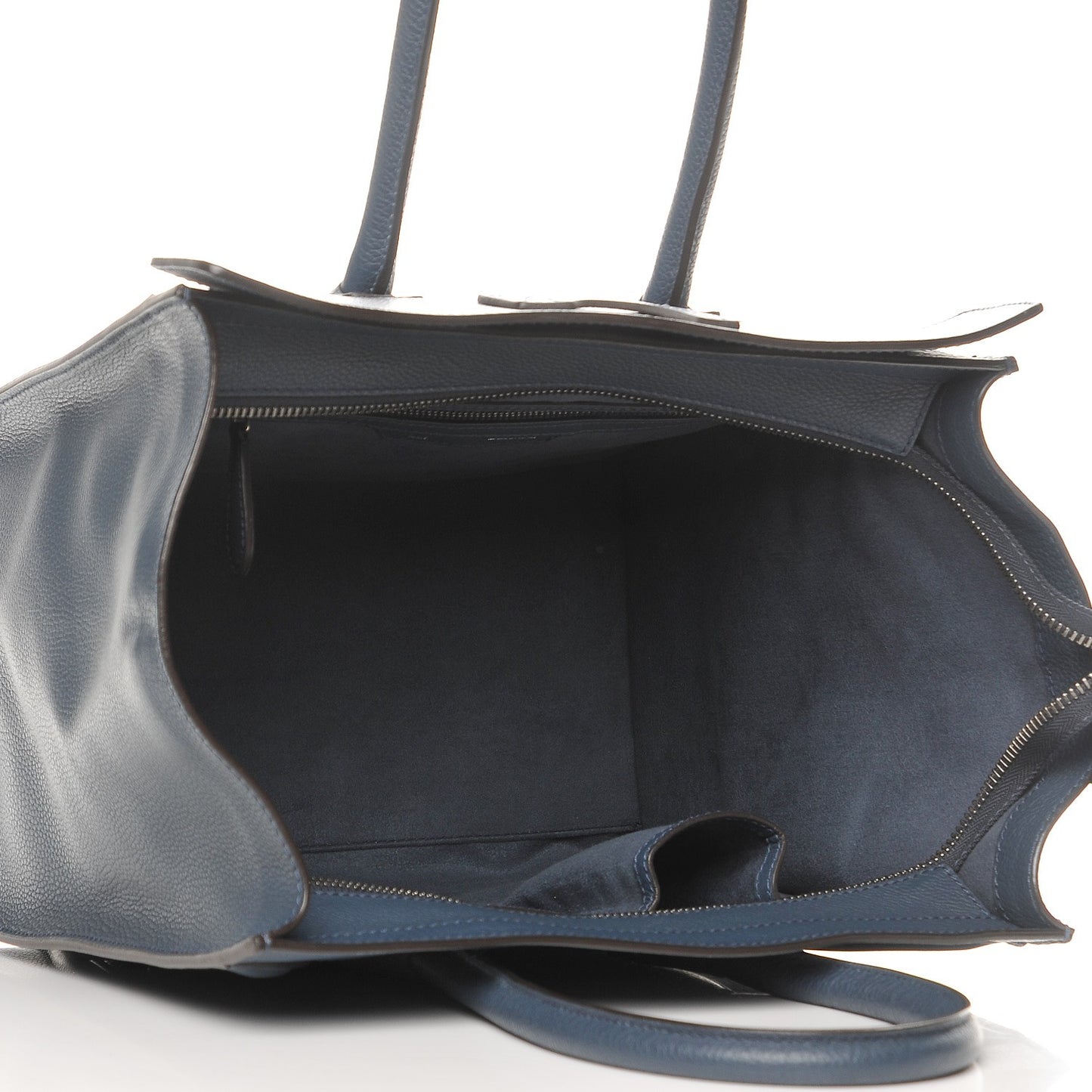 Drummed Calfskin Mini Luggage Orage