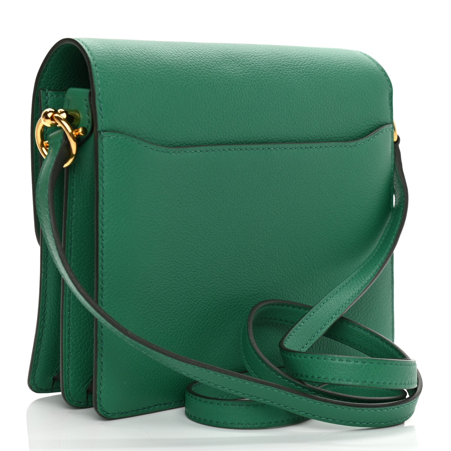 Hermes Evercolor Mini Sac Roulis Vert Vertigo 2 of 9