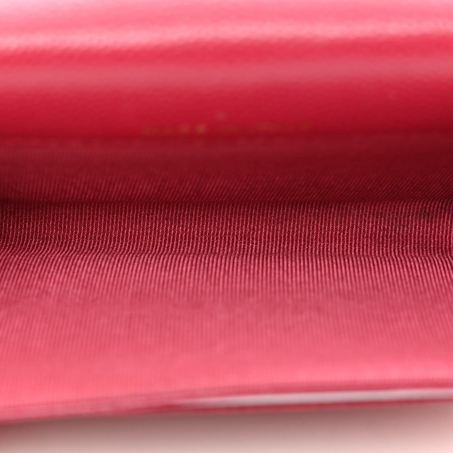 Chanel Caviar Quilted Flap Card Holder Wallet Dark Pink 5 of 12