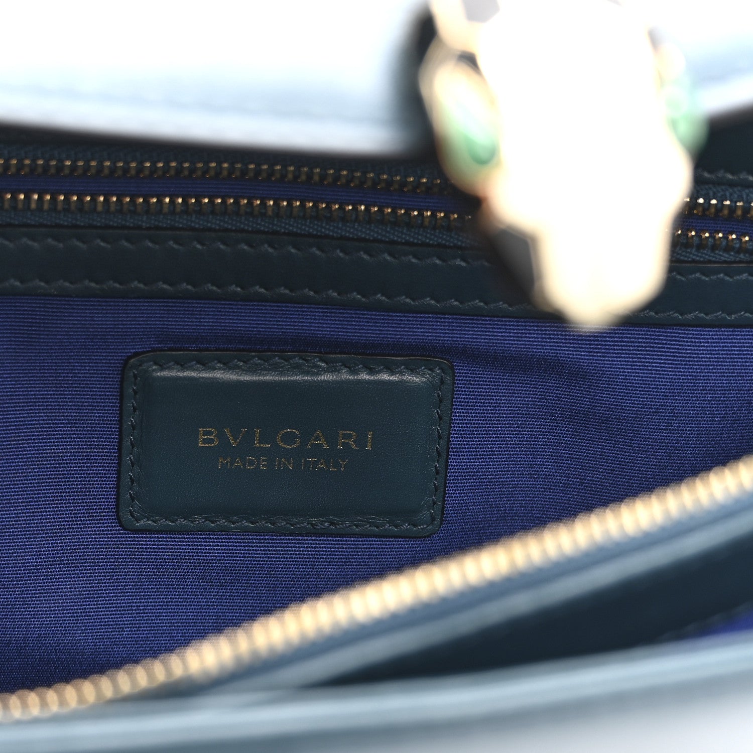 Bulgari Calfskin Serpenti Forever Shoulder Bag Emerald Green 7 of 11