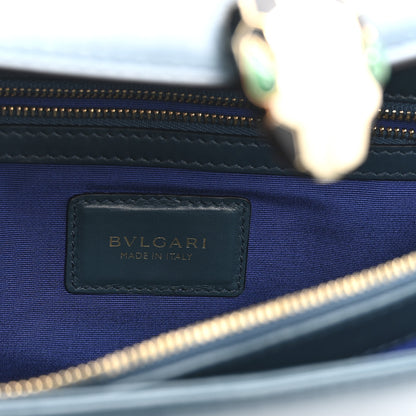 Bulgari Calfskin Serpenti Forever Shoulder Bag Emerald Green 7 of 11