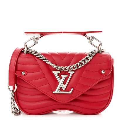 Louis Vuitton Calfskin New Wave Chain PM Scarlet Scarlet 1 of 10