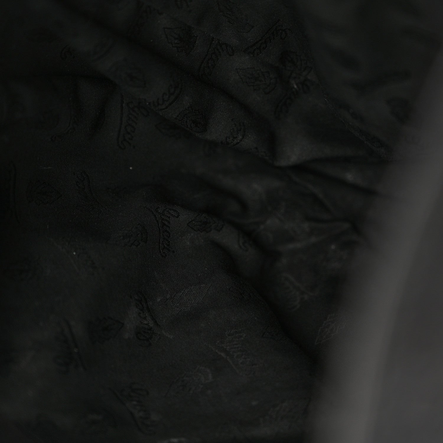 Gucci Guccissima Large New Ladies Web Hobo Black 11 of 14