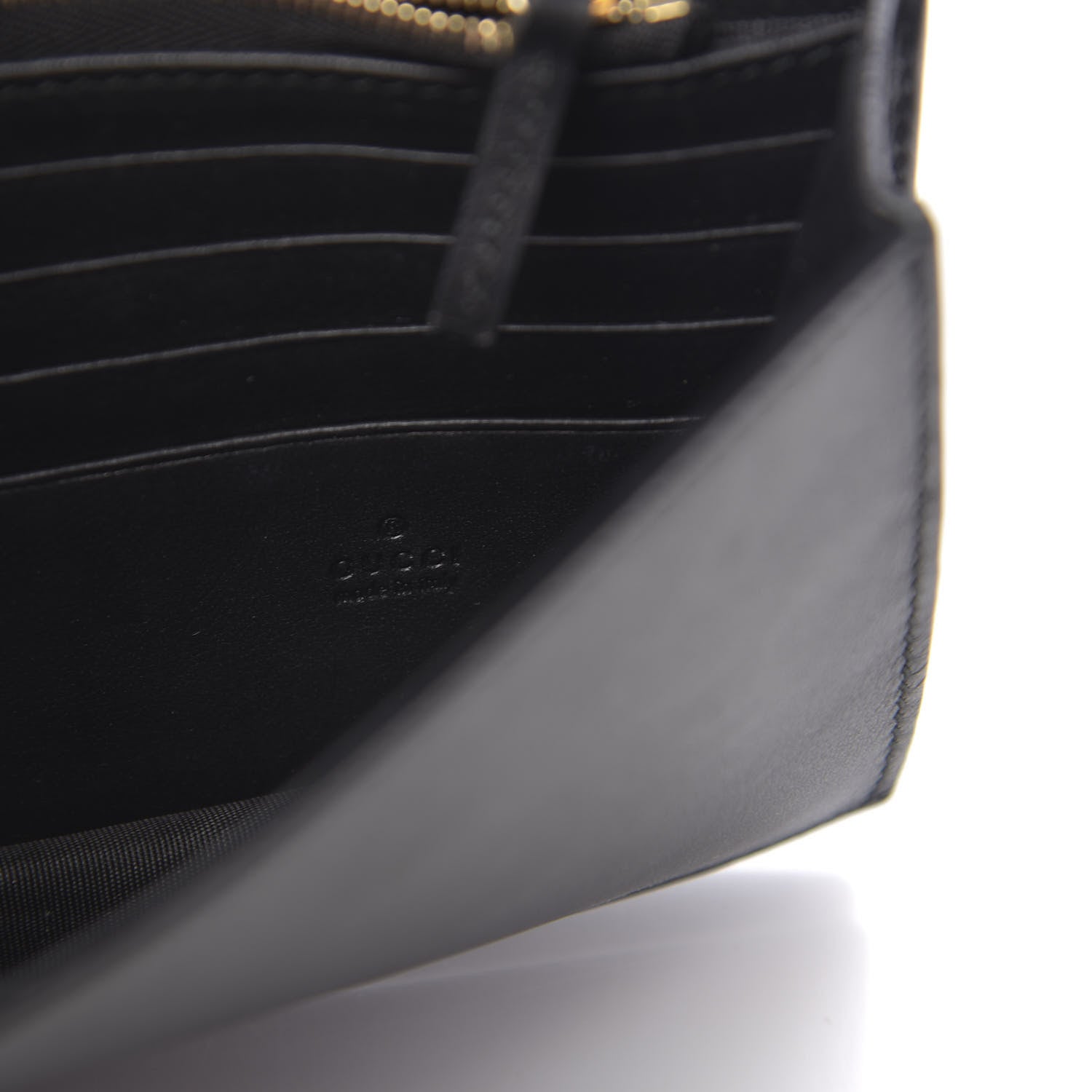 Gucci Calfskin Icon Wallet Black 6 of 10