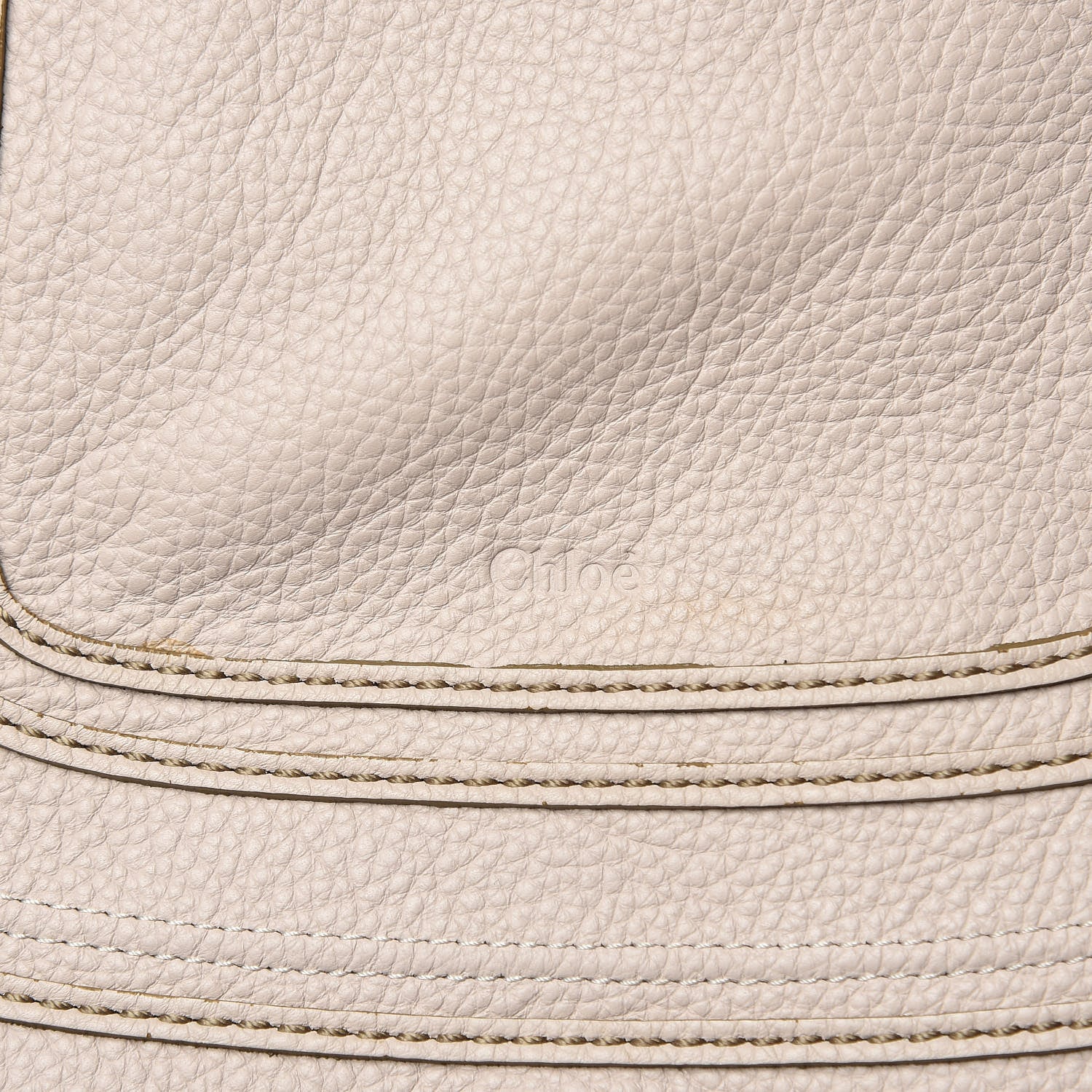 Chloe Calfskin Medium Marcie Satchel Beige 11 of 12