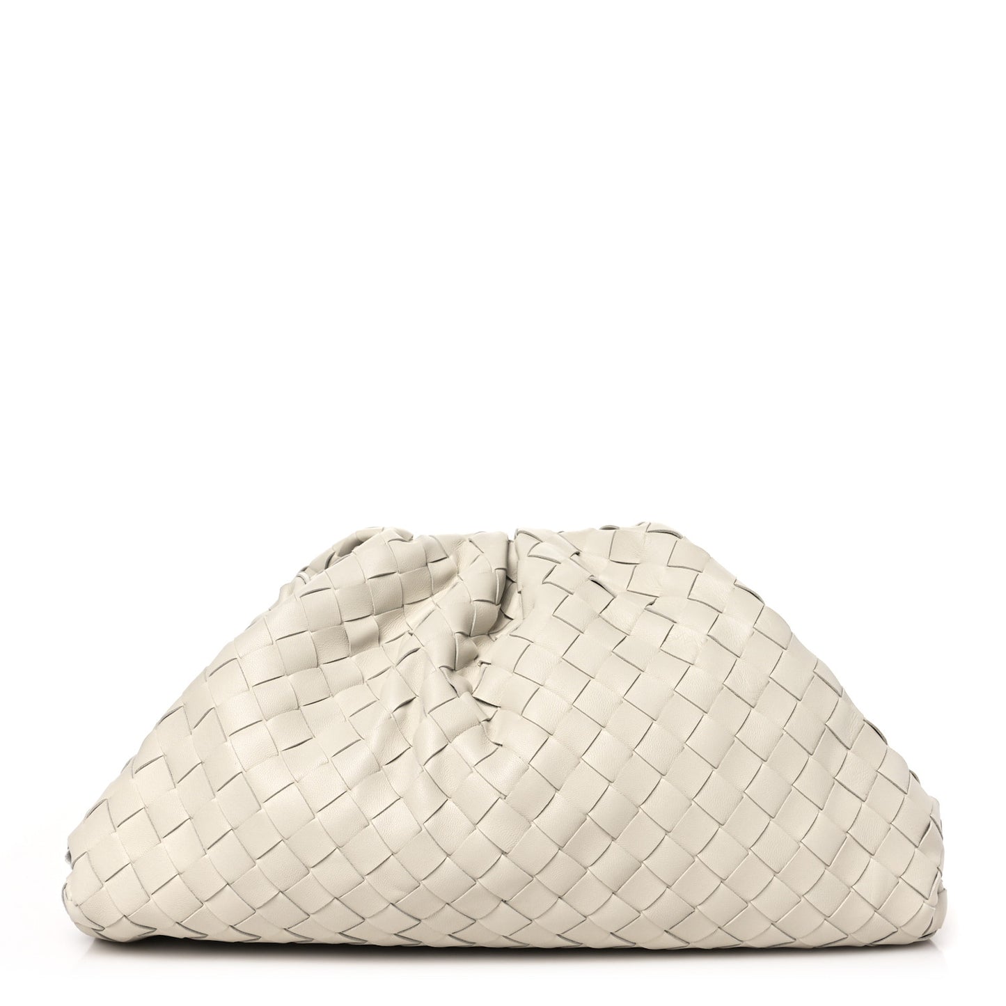 Nappa Maxi Intrecciato The Pouch Oversized Clutch Plaster