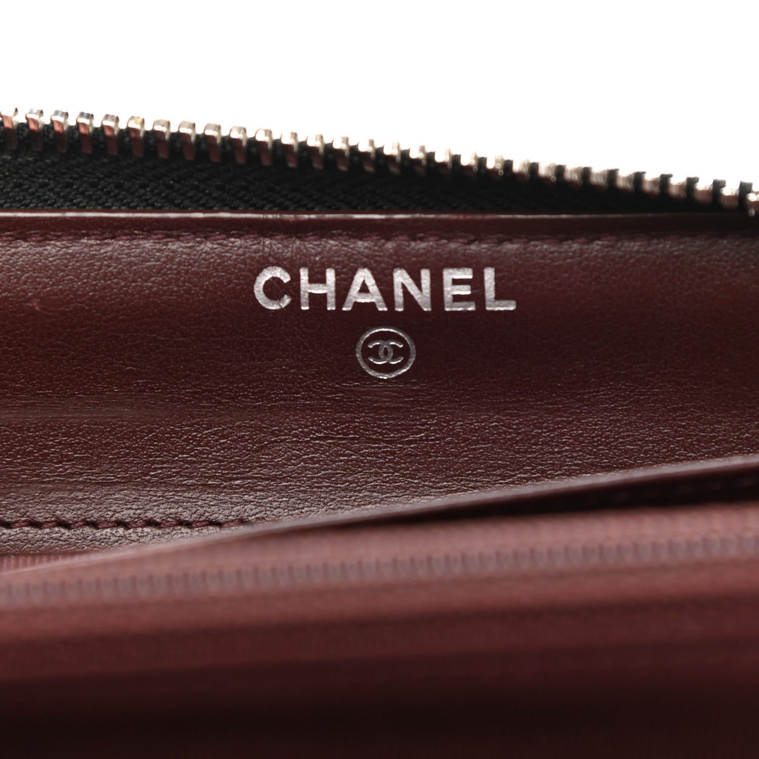Chanel Caviar Quilted Large Gusset Zip Around Wallet Black 6 of 8