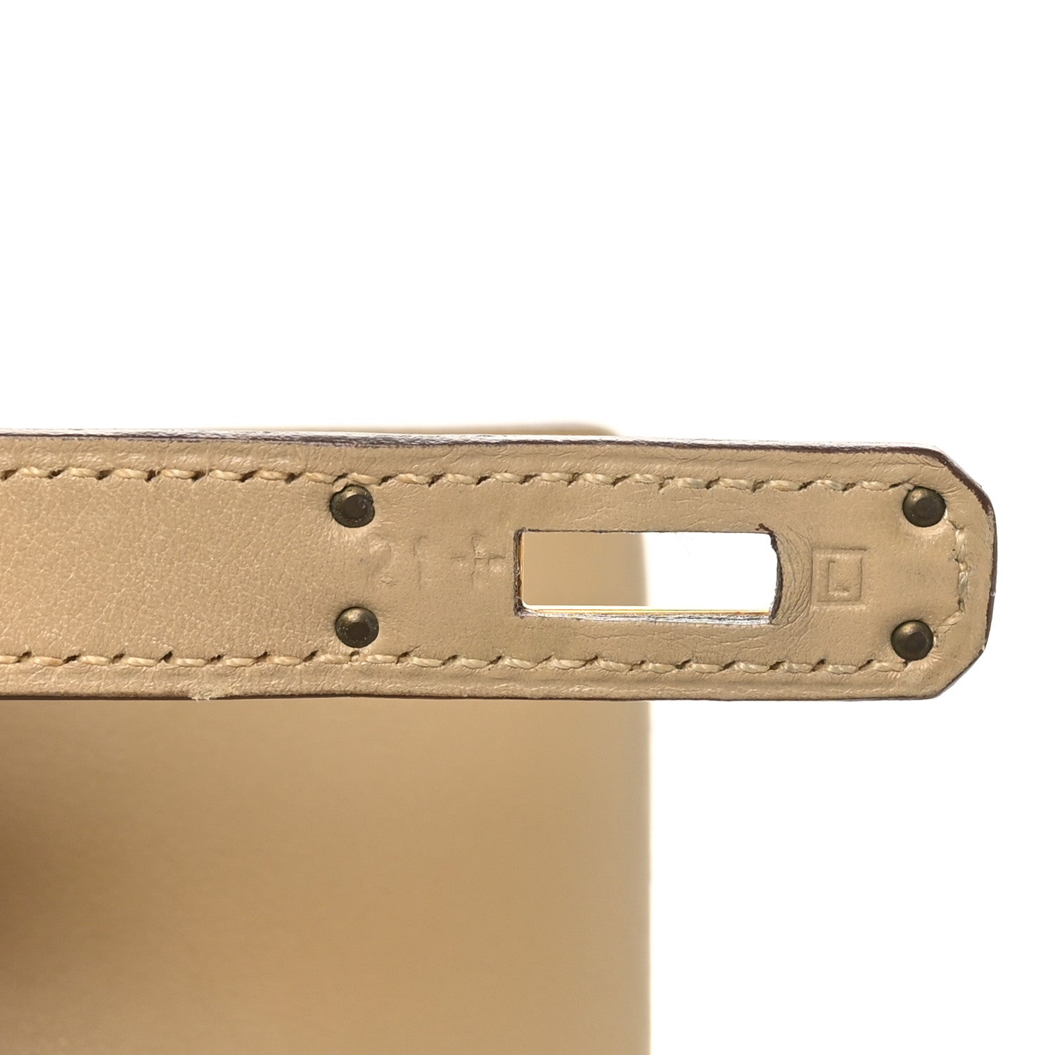 Hermes Swift Kelly Longue Clutch Pochette Tabac Camel 7 of 9