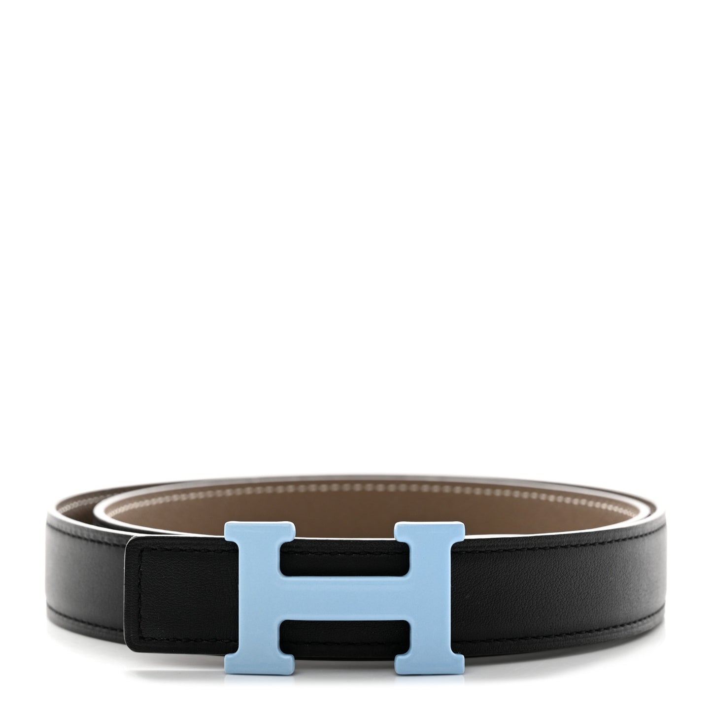 Swift Epsom H Belt 80 32 Black Etoupe