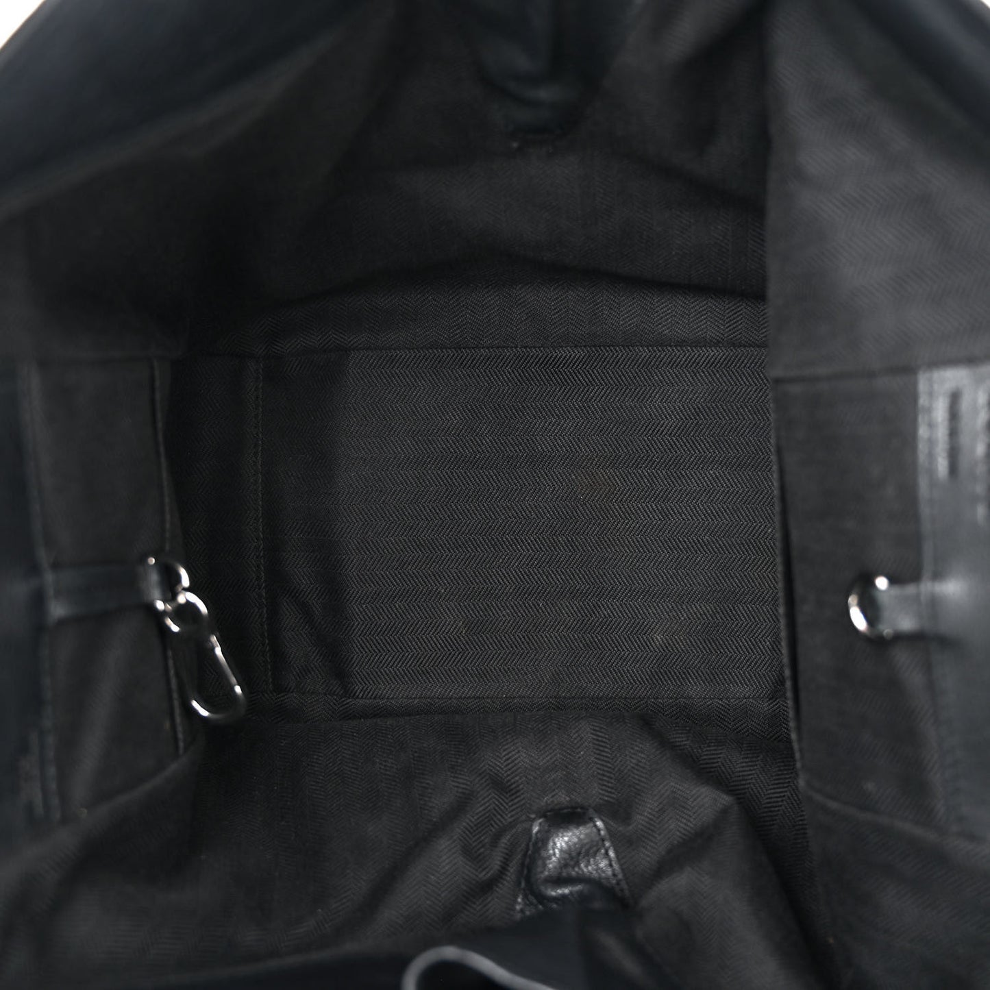 Calfskin Small Hammock Shoulder Bag Black