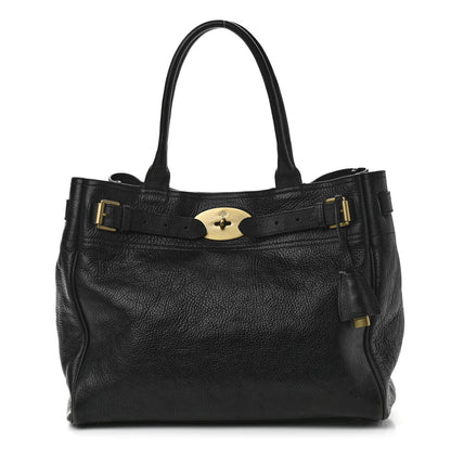 Mulberry Natural Leather Bayswater Tote Black 1 of 17