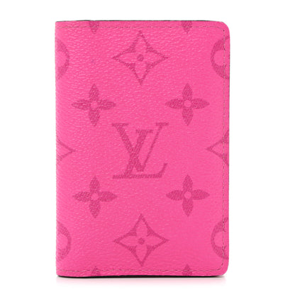 Louis Vuitton Taigarama Pocket Organizer NM Fuchsia 1 of 7