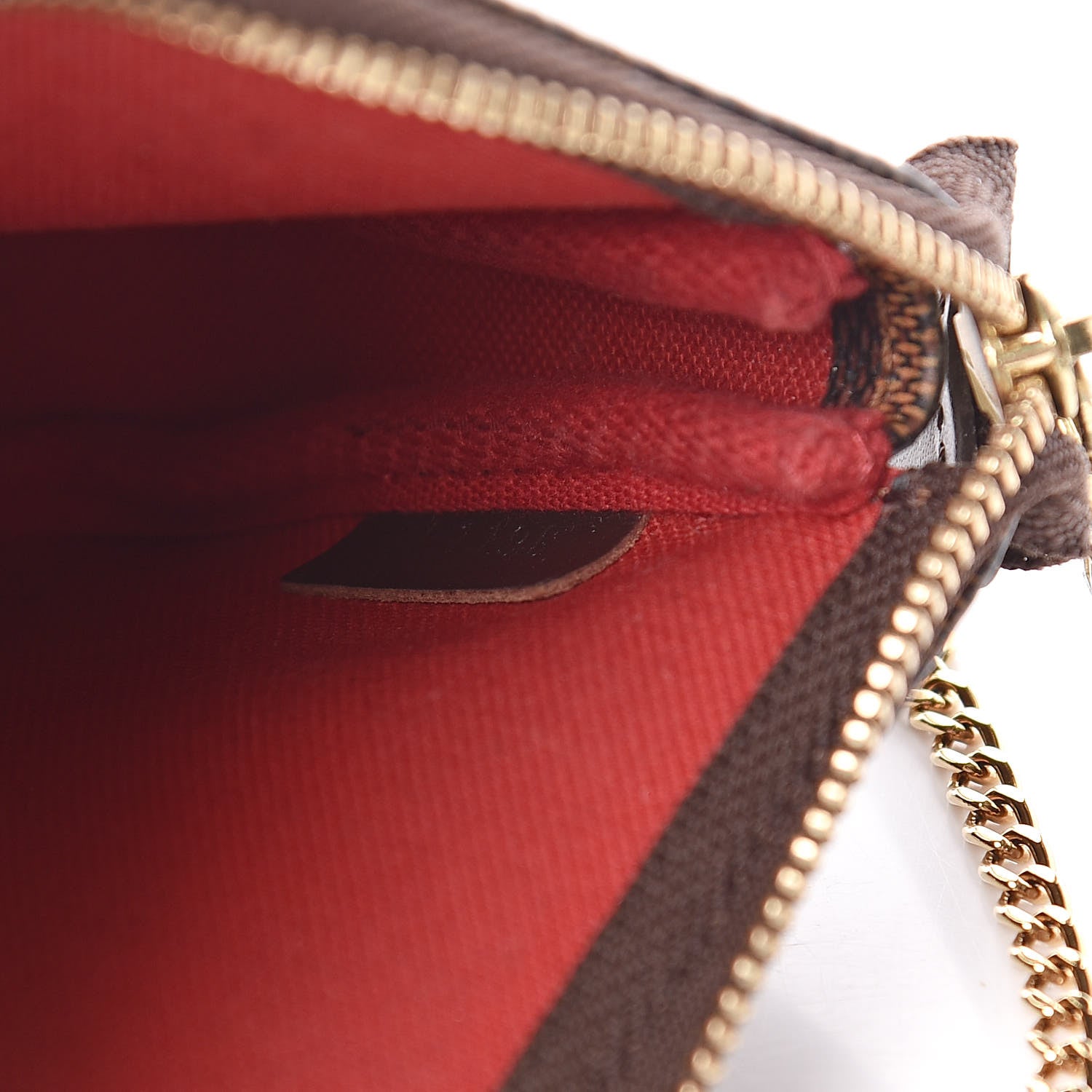 Louis Vuitton Damier Ebene Mini Pochette Accessories 6 of 8