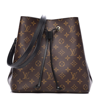 Louis Vuitton Monogram Neonoe MM Black 2 of 10