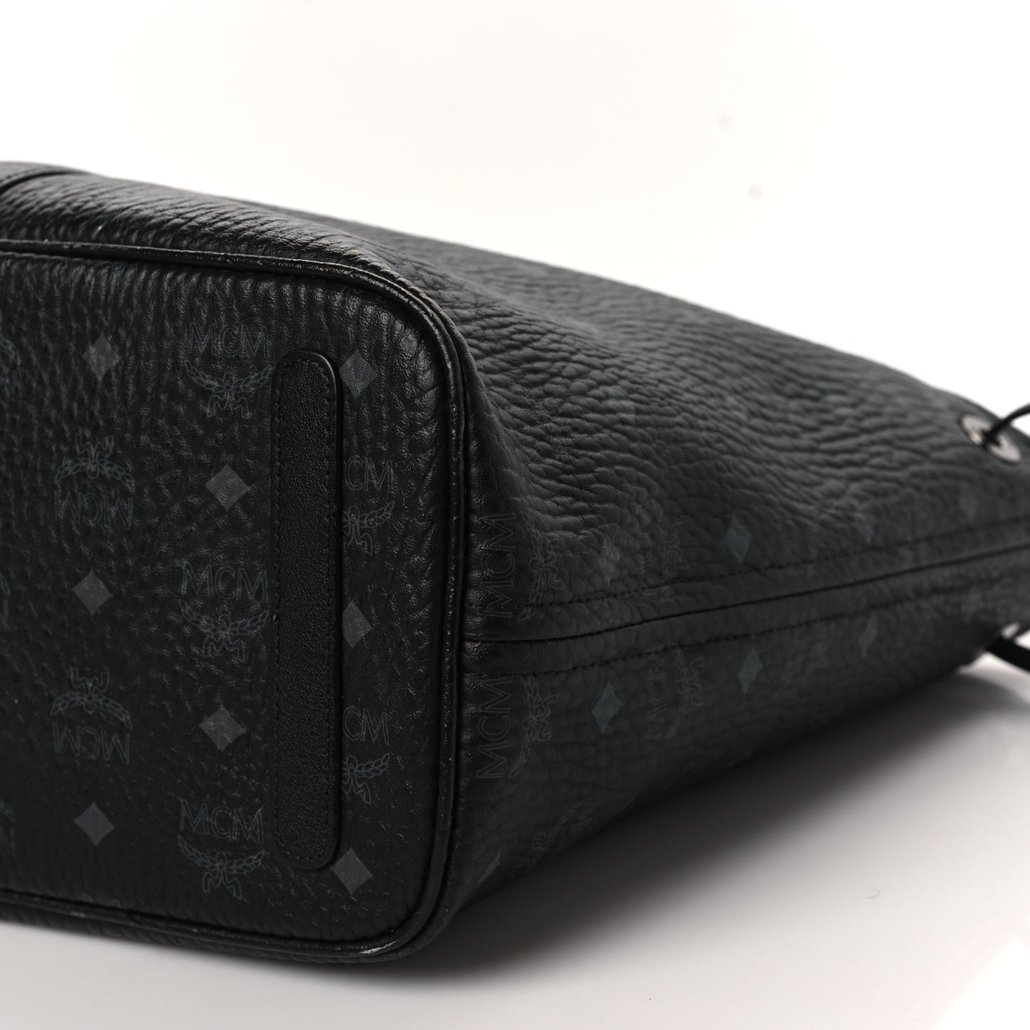 Visetos Medium Liz Reversible Shopper Tote Black