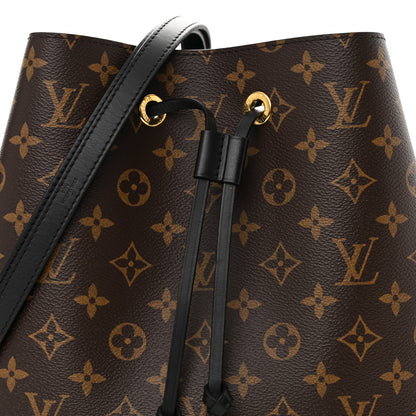 Louis Vuitton Monogram Neonoe MM Black 8 of 11
