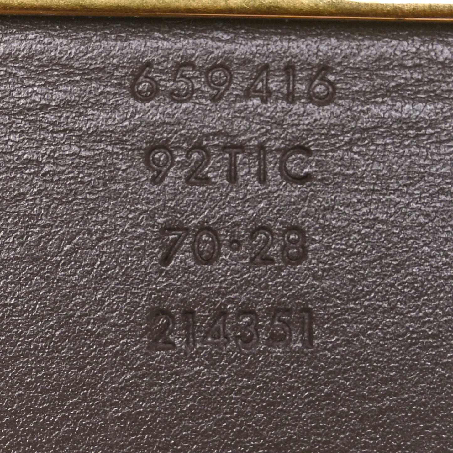 GG Supreme Monogram Plutone Calfskin Double G Reversible 37mm Belt 70 28 Beige Ebony New Acero