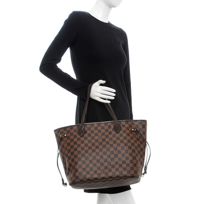 Louis Vuitton Damier Ebene Neverfull MM 2 of 11