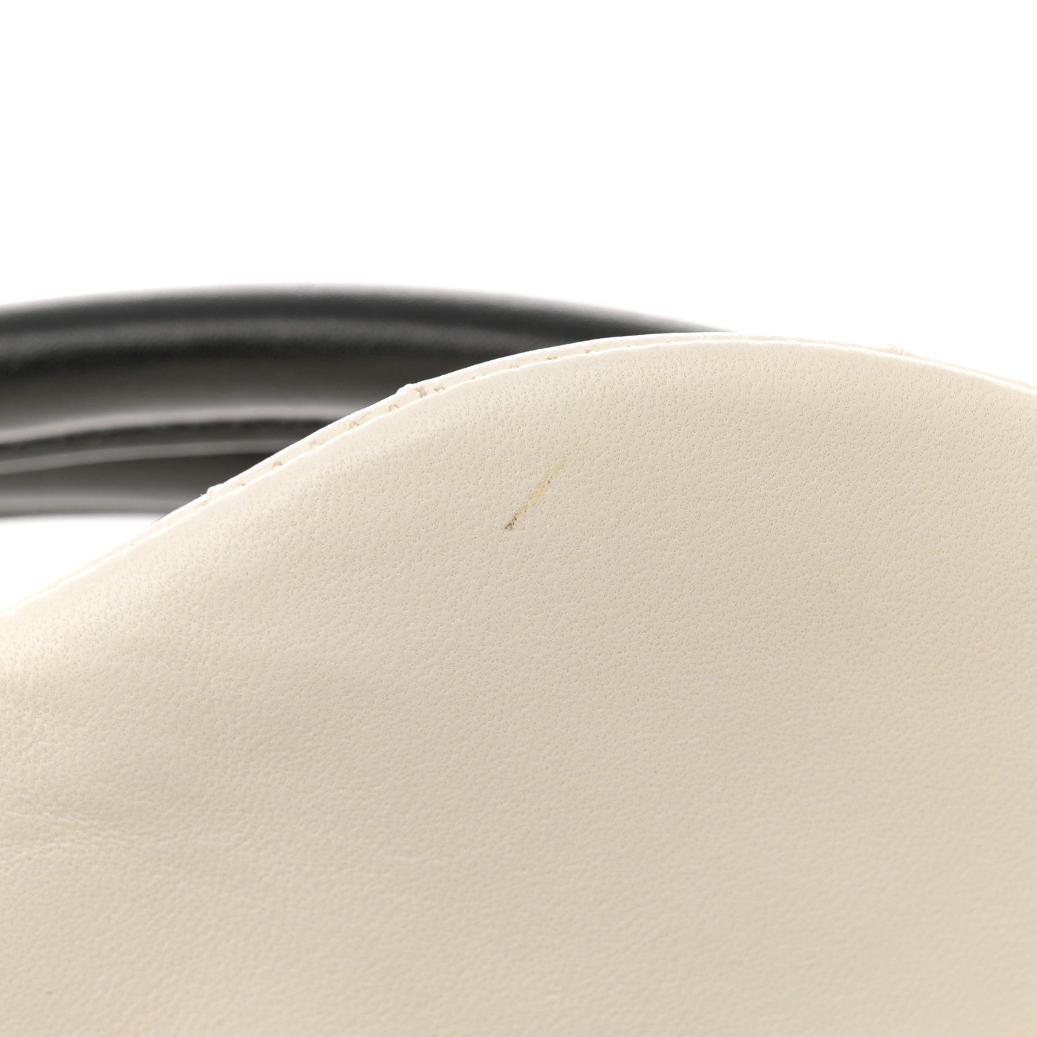 Chanel Lambskin Quilted Small Hula Hoop Flap Ivory 11 of 11