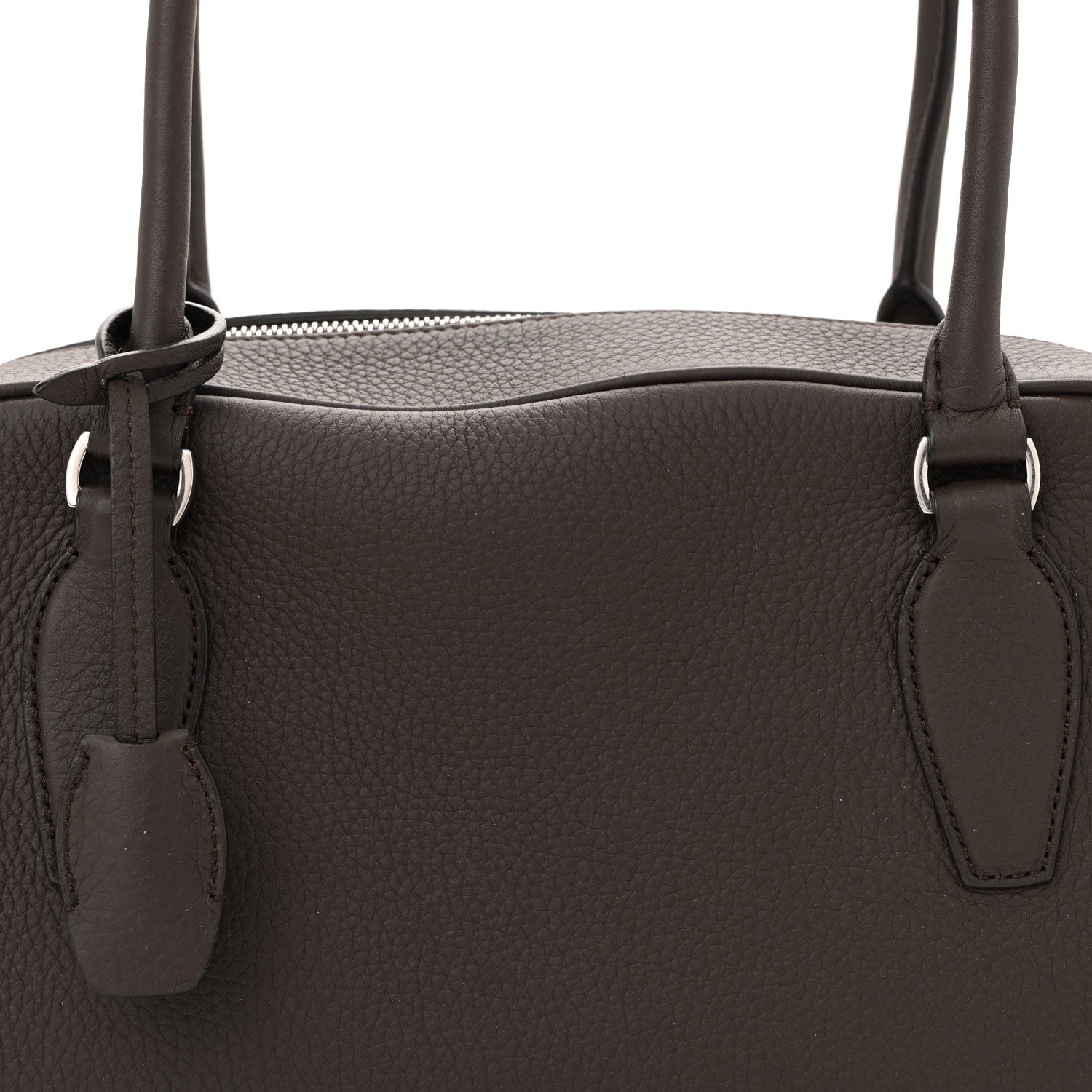 The Row Grained Calfskin EW India Deep Brown 7 of 9