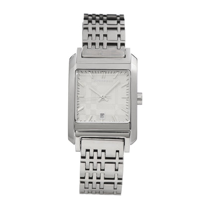 Burberry Stainless Steel 25mm Nova Check Quartz Watch BU1572 1 of 7