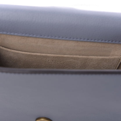 Chloe Calfskin Suede Small Nile Bracelet Bag Cloudy Blue 8 of 10