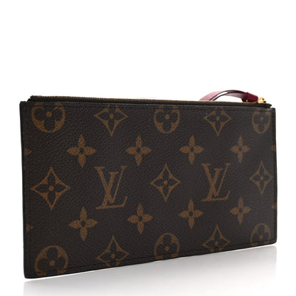 Louis Vuitton Monogram Felicie Chain Wallet Zippered Insert Fuchsia 3 of 6